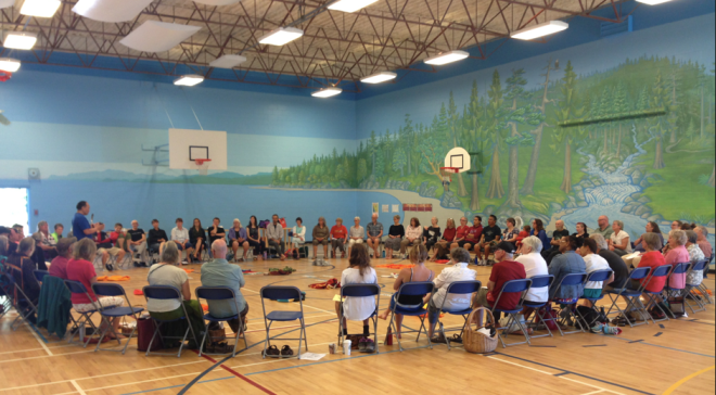 Roberts Creek Blanket Exercise