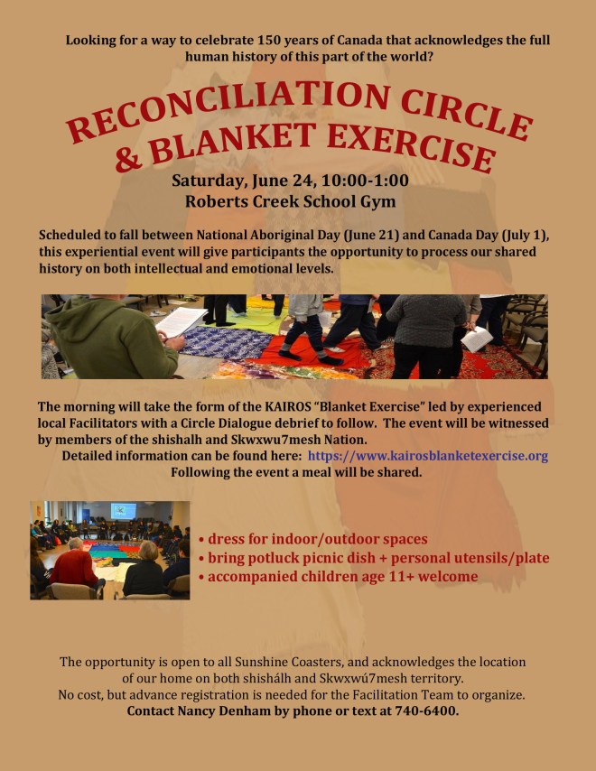 Sat June 24 Blanket Circle Poster
